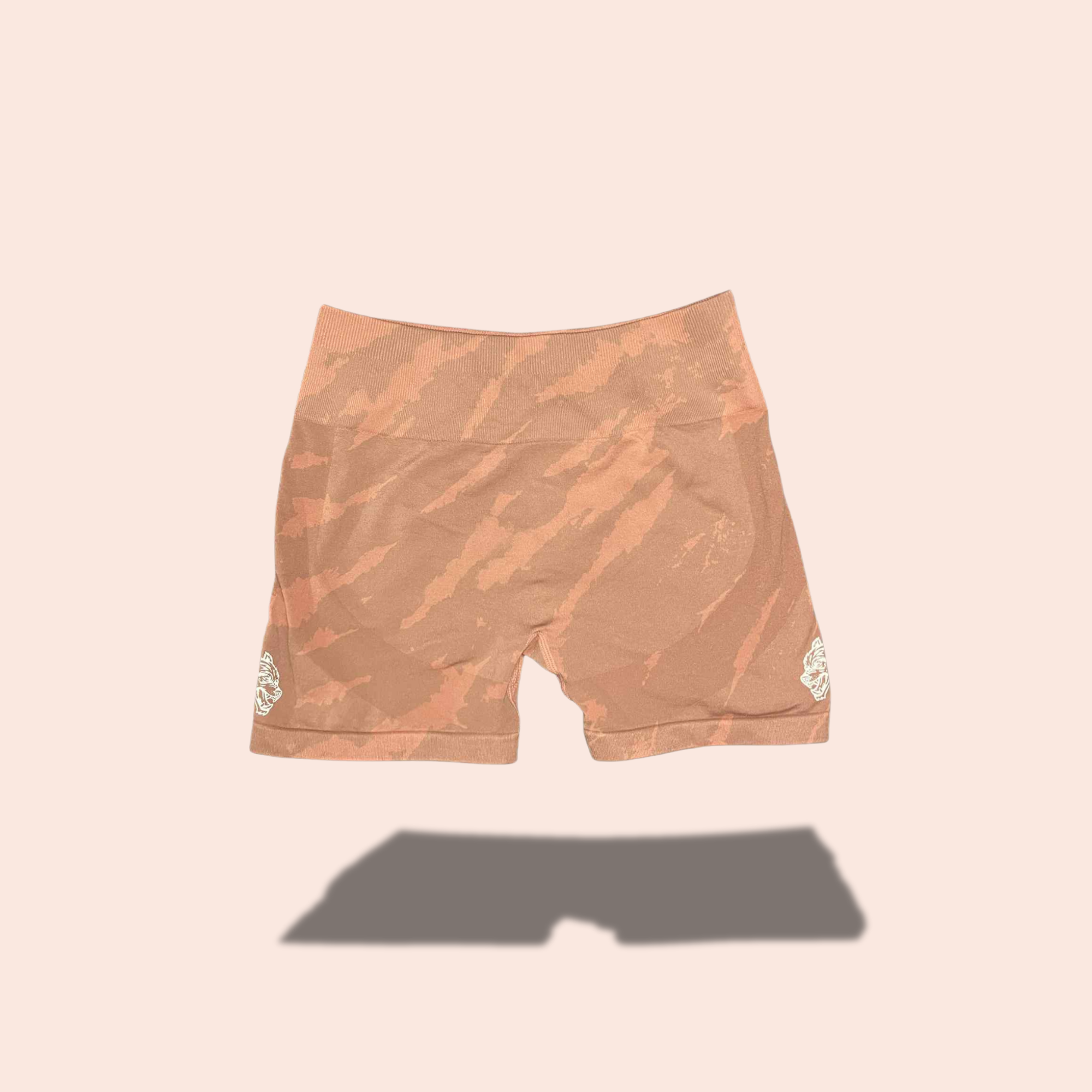 (SIZE LARGE) DARC Sport Camo Seamless Shorts – Rust