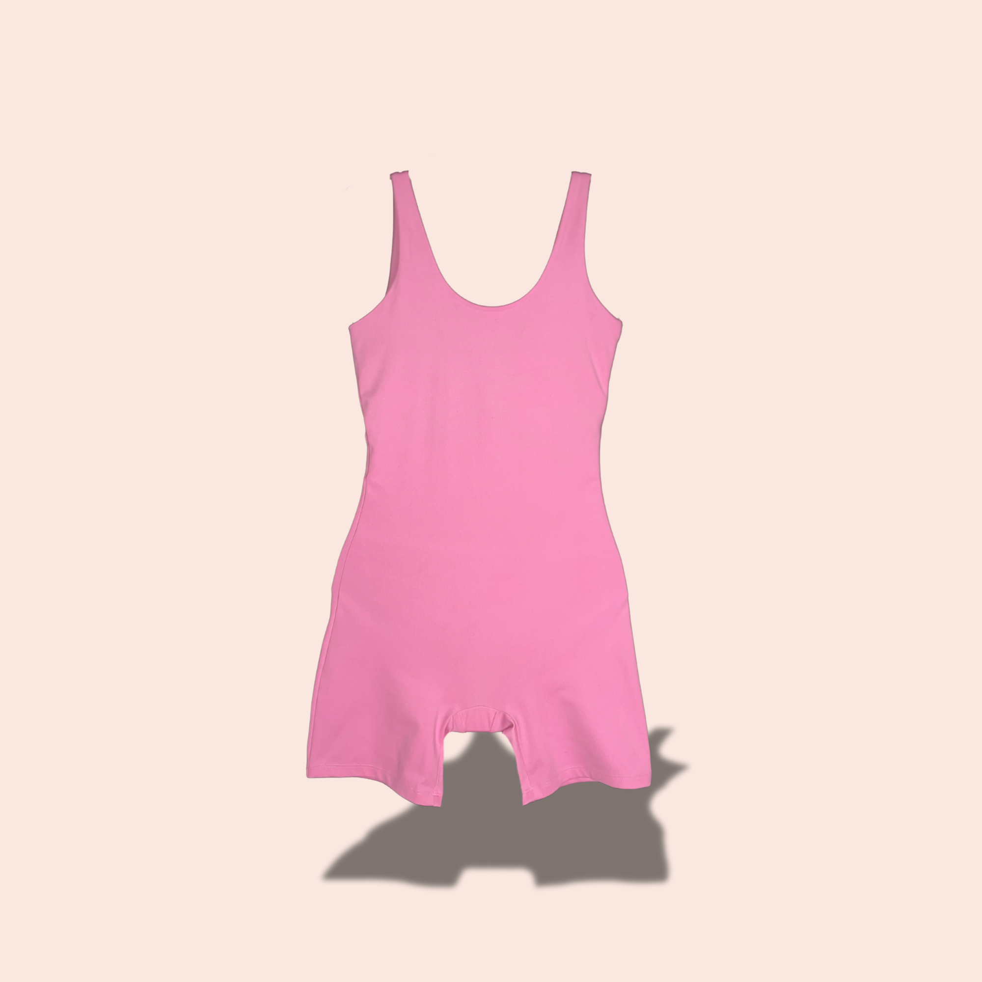 (Size SMALL) Girlfriend Collective Pink Romper