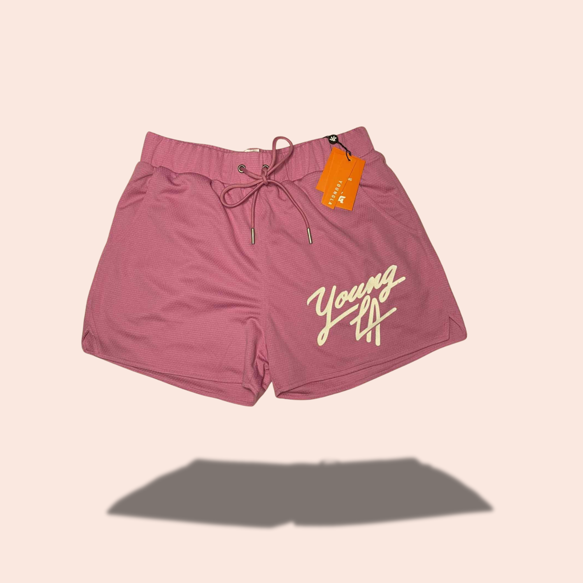 (SIZE LARGE) YoungLA Pink Basketball Shorts – New With Tags