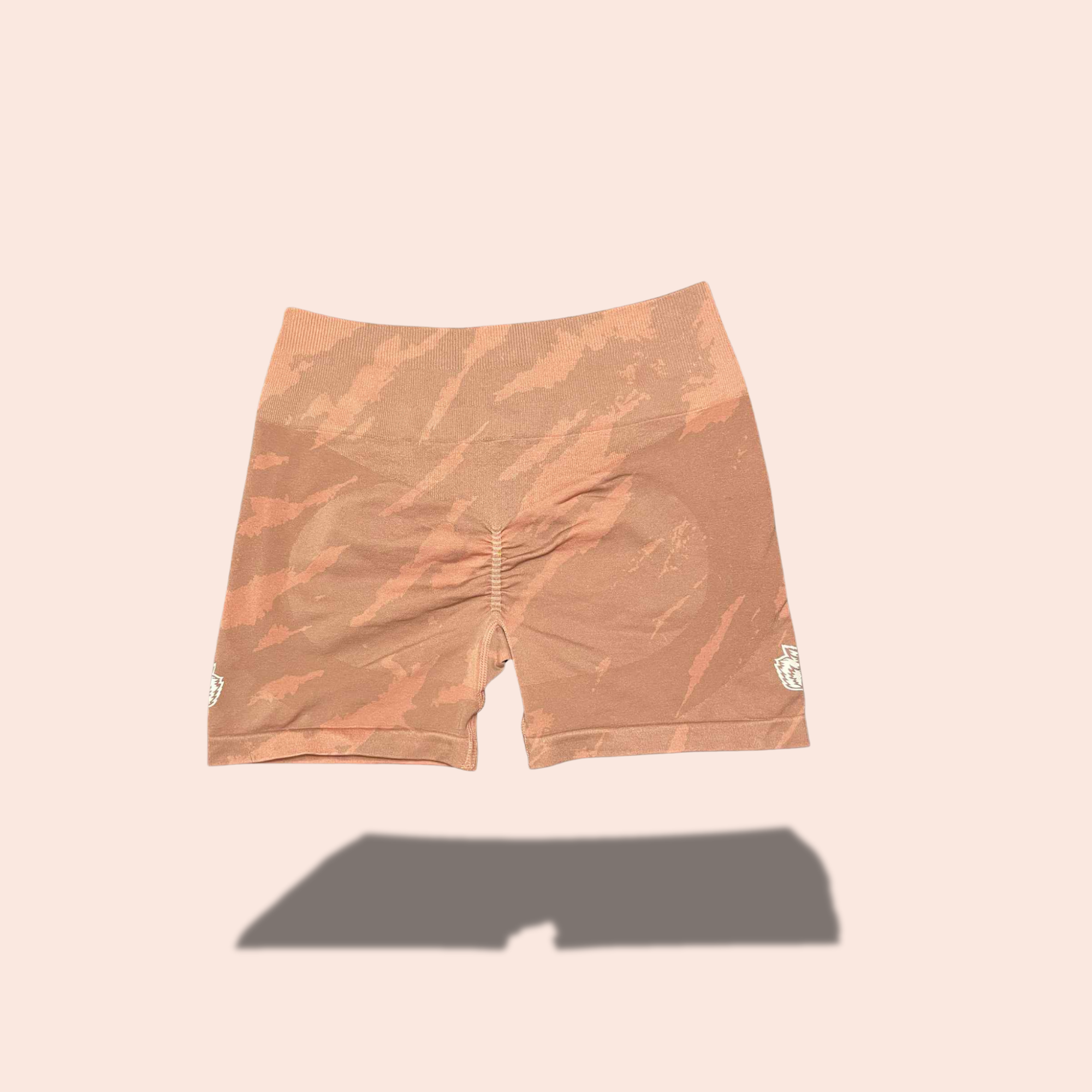 (SIZE LARGE) DARC Sport Camo Seamless Shorts – Rust