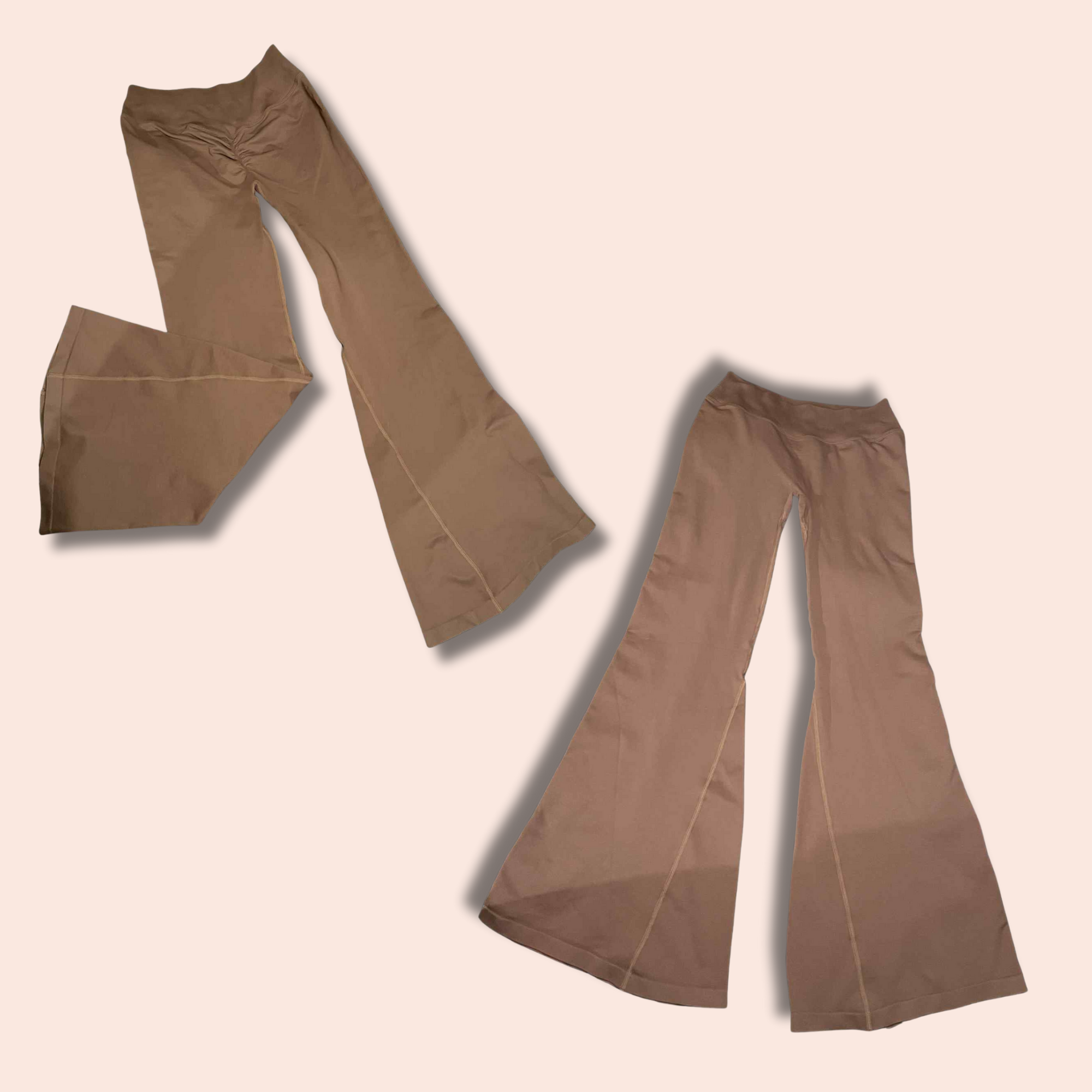 (SIZE XL) Milk Chocolate Flare Pants