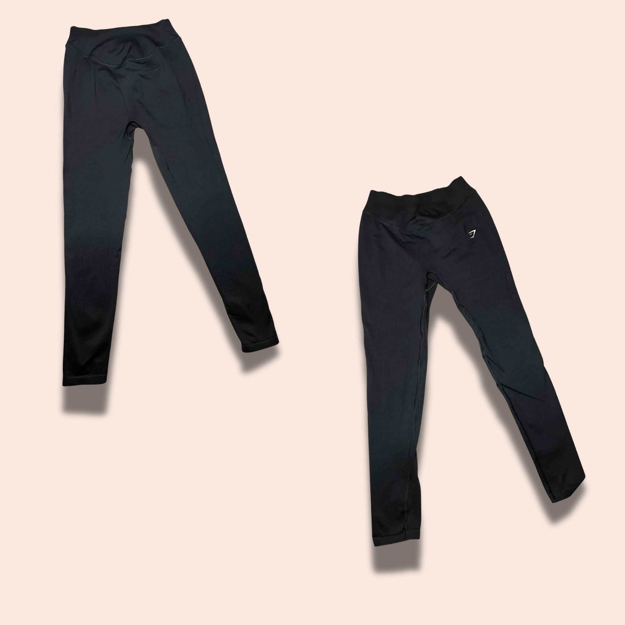 (SIZE MEDIUM) Gymshark Scrunch Leggings – Black