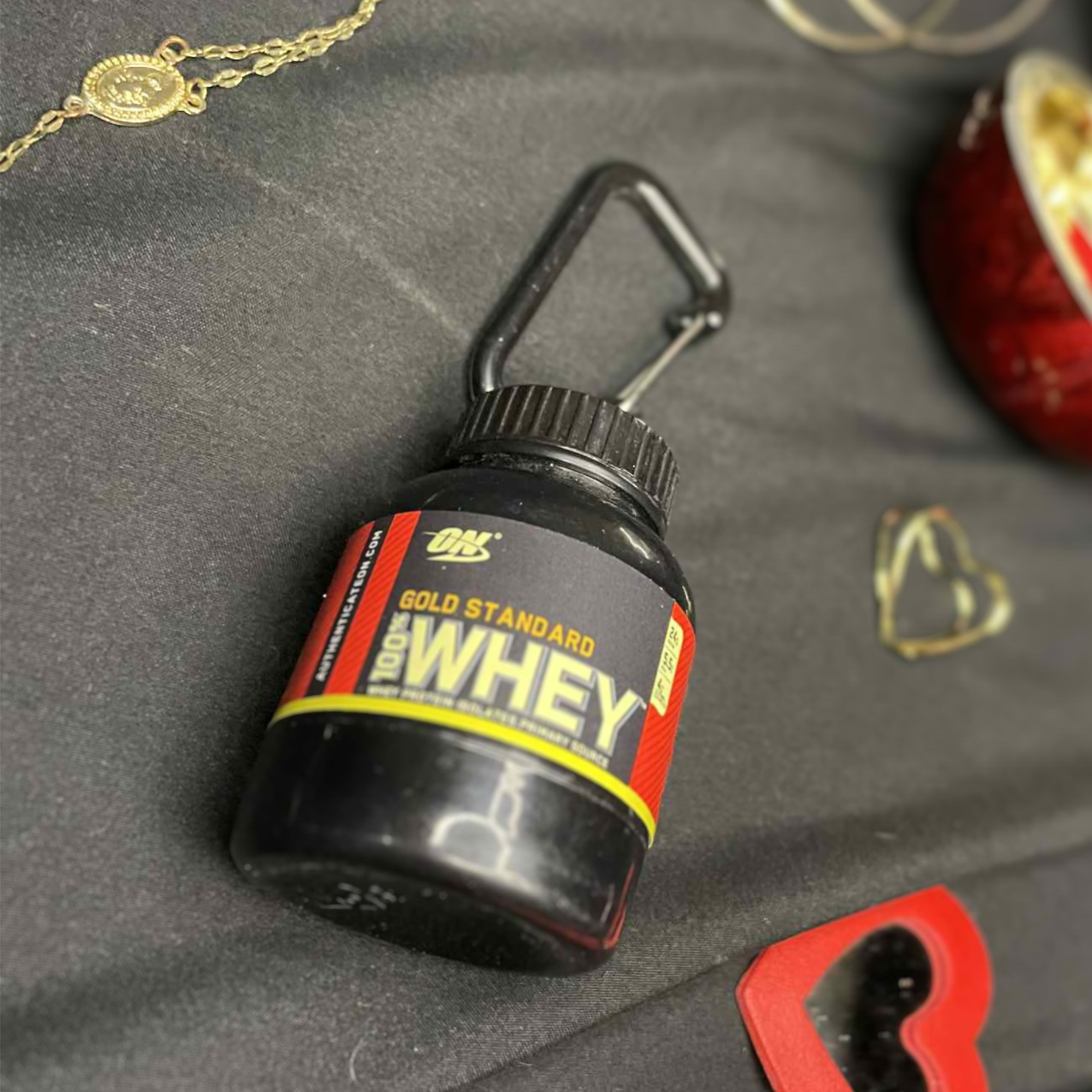 Protein Powder Keychain