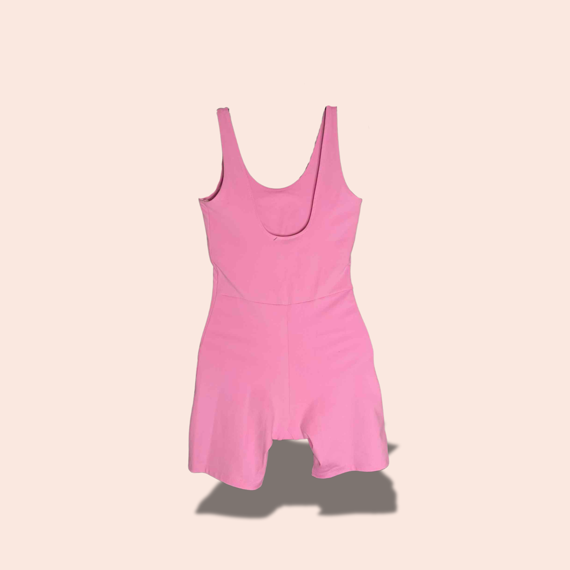 (Size SMALL) Girlfriend Collective Pink Romper