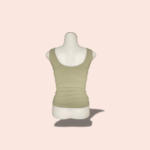 (SIZE 8) PrettyLittleThing Seamless V-Neck Tank – Sage